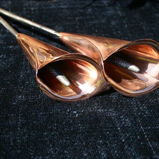 Copper Lilies Made to Order