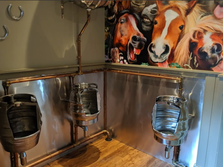Bespoke Beer Barrel Urinals & Basins